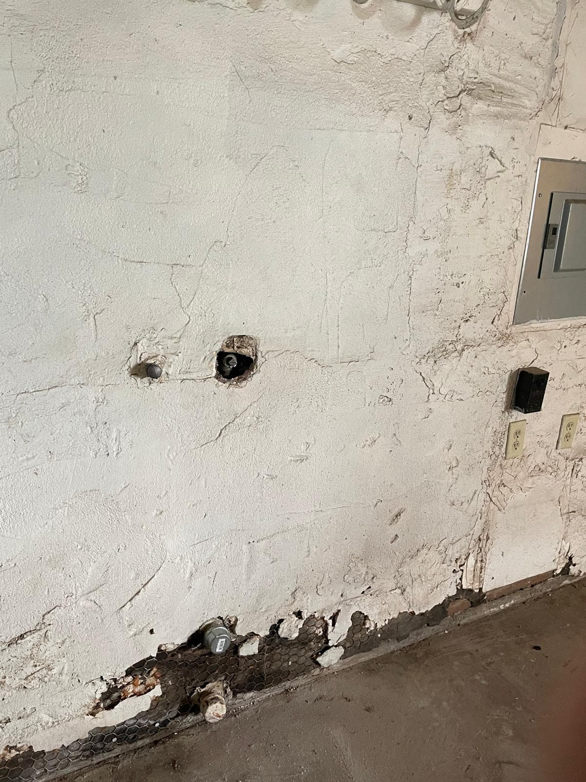 Severe water & structural damage